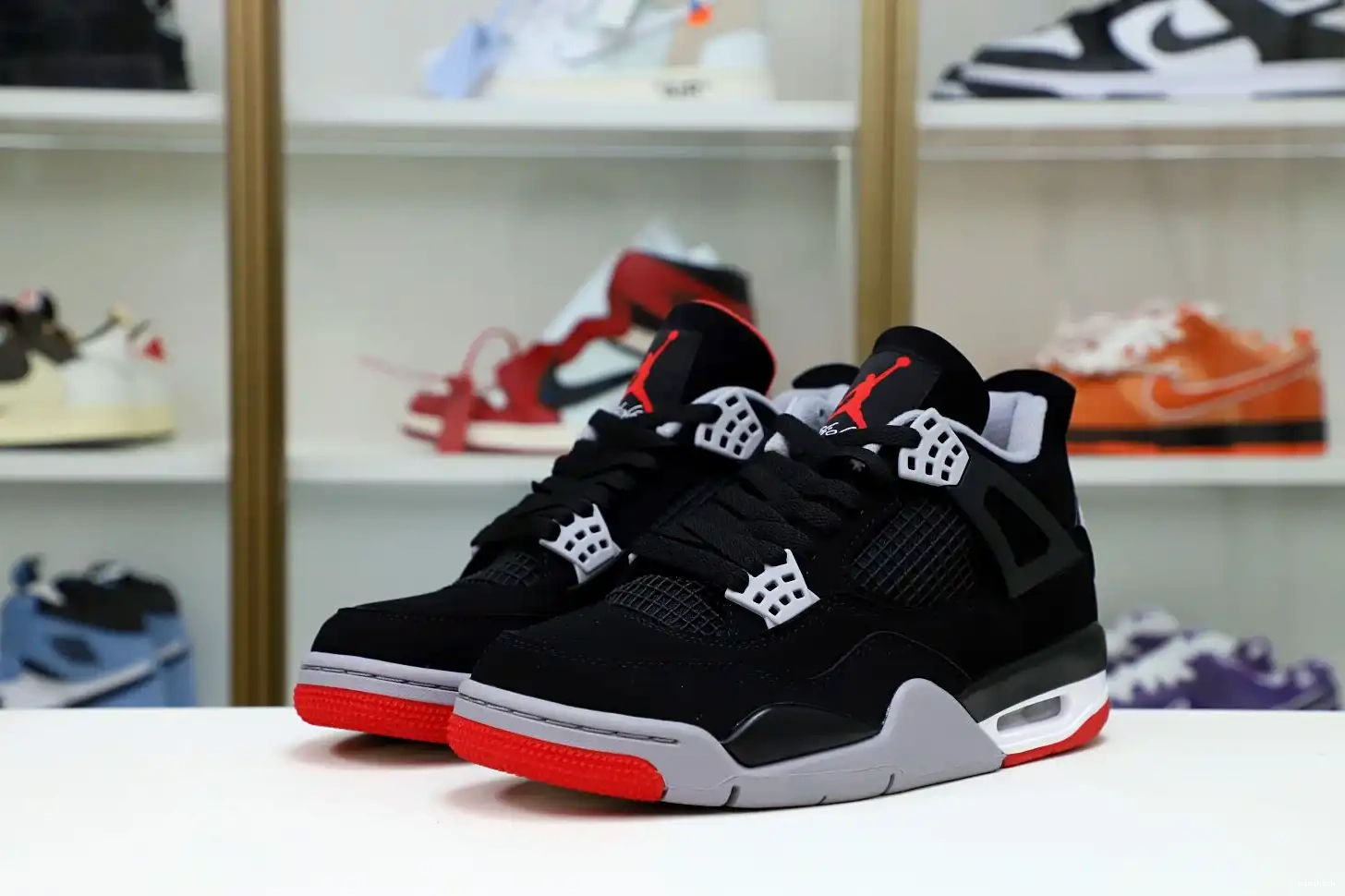JORDAN 2019 'BRED' OG 4 Kimikick AIR RETRO 0421